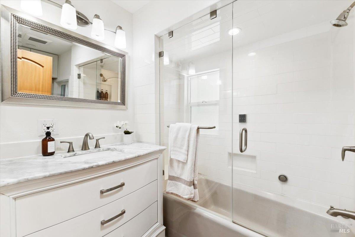 4820 Bennett Valley Road Santa Rosa, CA 95404 - Photo 41 of 65 "Post Office" primary bathroom featuring a steam shower