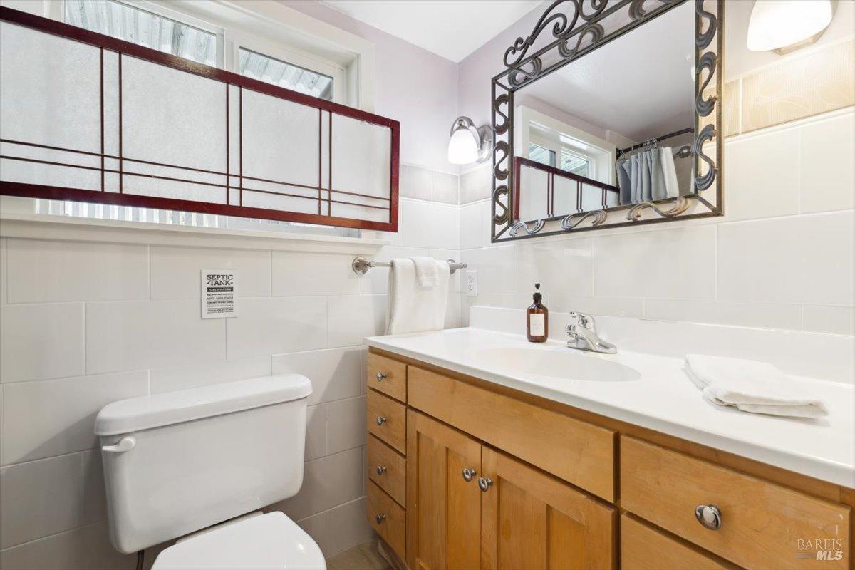 4820 Bennett Valley Road Santa Rosa, CA 95404 - Photo 53 of 65 Studio bathroom. There is a full standing shower to the left.