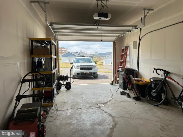 a view of storage and utility room