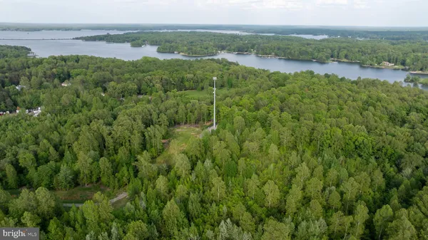 a view of lake with mountain