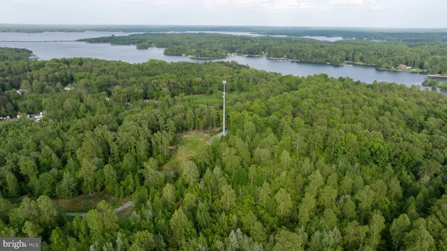 a view of lake with mountain