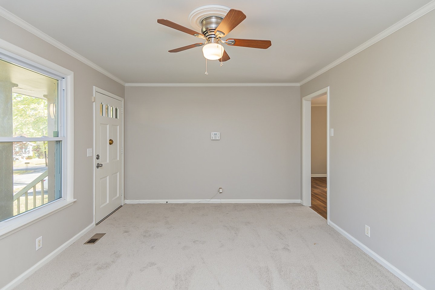 3121 Boulder Park Drive Nashville, TN 37214 - Photo 6 of 20 wooden floor in an empty room with a window