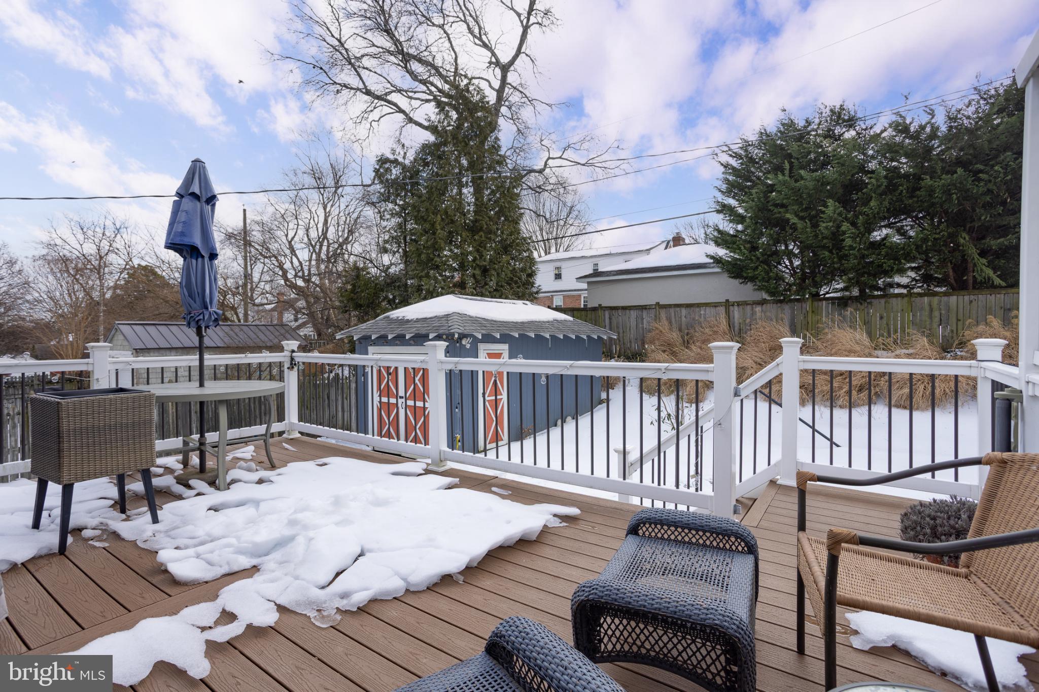 625 Dunkirk Road Baltimore, MD 21212 - Photo 34 of 39 Winter retreat with trex deck.