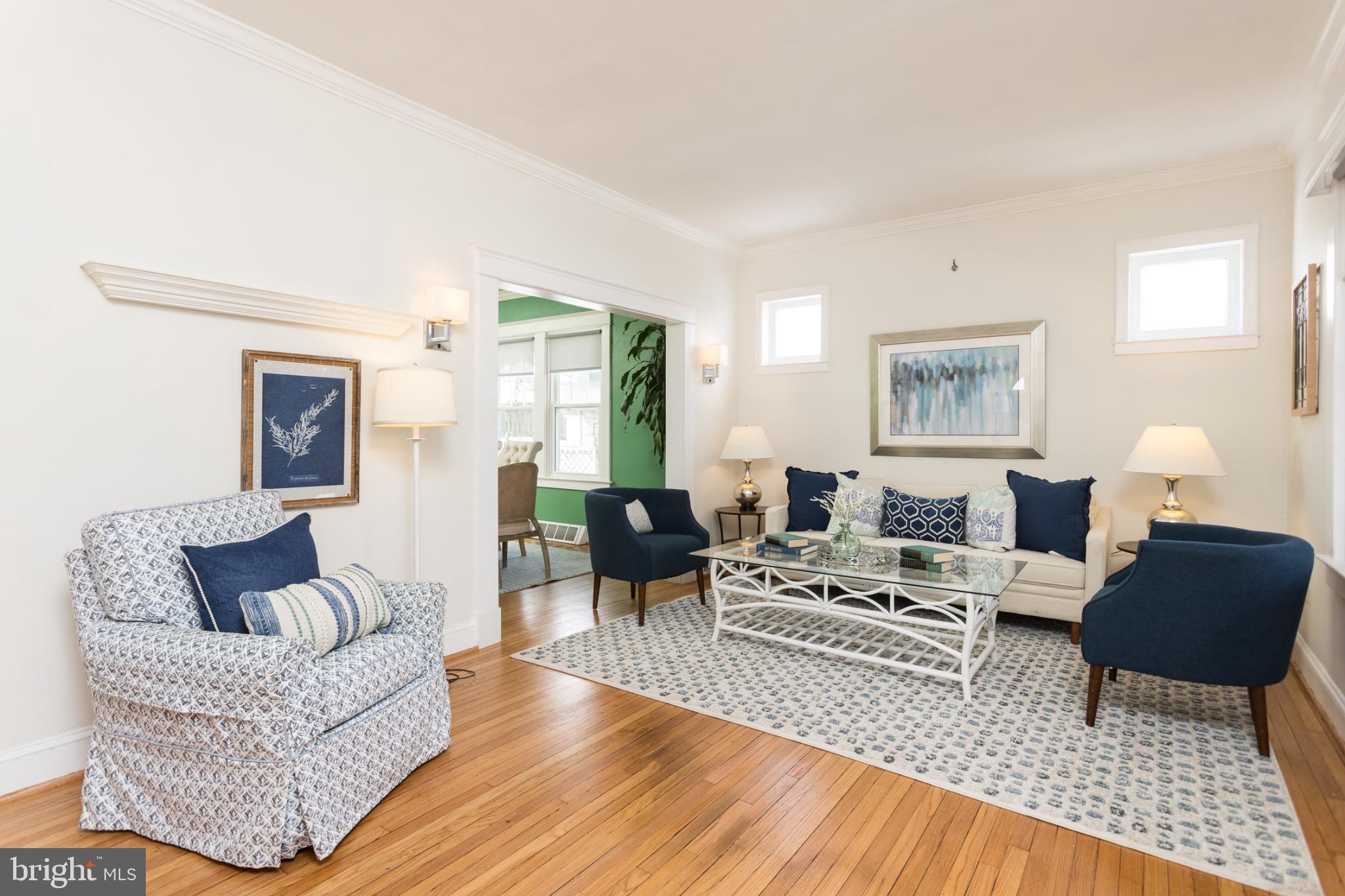 625 Dunkirk Road Baltimore, MD 21212 - Photo 5 of 39 Bright and inviting living space with charm.