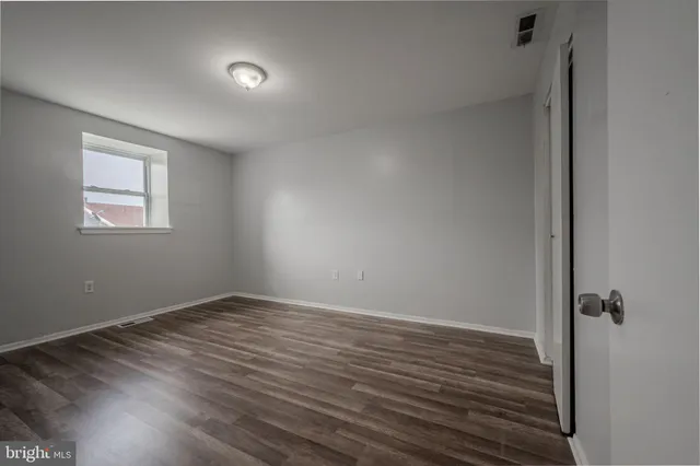 wooden floor in an empty room