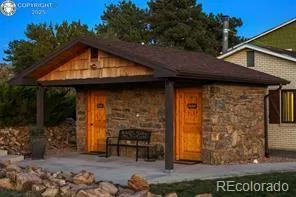 a view of a lake with a mountain in the background