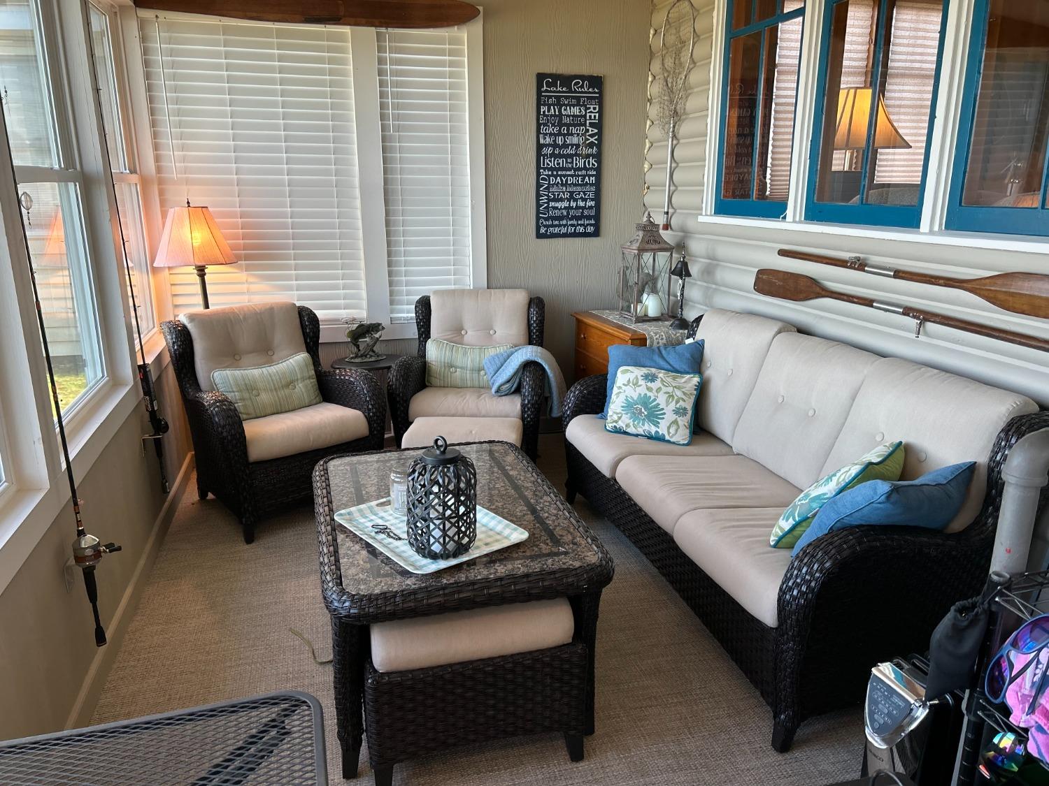 4756 East Rannells Road North Knox, IN 46534 - Photo 13 of 34 a living room with furniture and a window