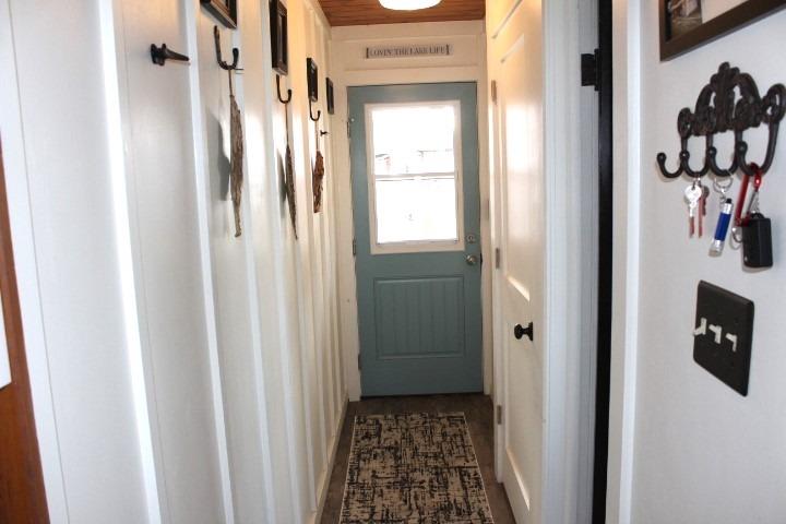 4756 East Rannells Road North Knox, IN 46534 - Photo 3 of 34 a view of hallway with walk in closet and a bathroom