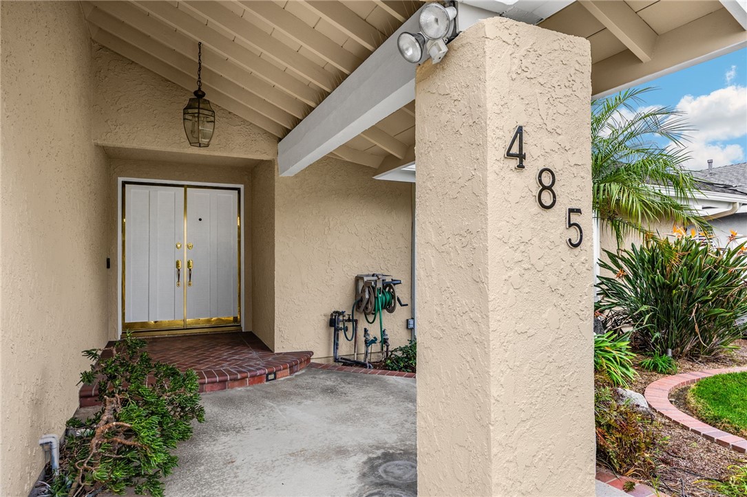 485 Castlegate Lane Brea, CA 92821 - Photo 3 of 41 a view of a front door and wooden floor