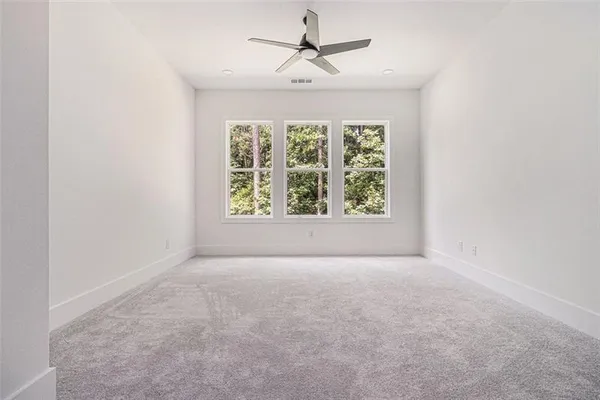 a view of a porch with a yard