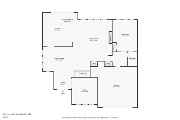 $4,550 | 7043 Foundry Drive, Woodstock, GA 30188
