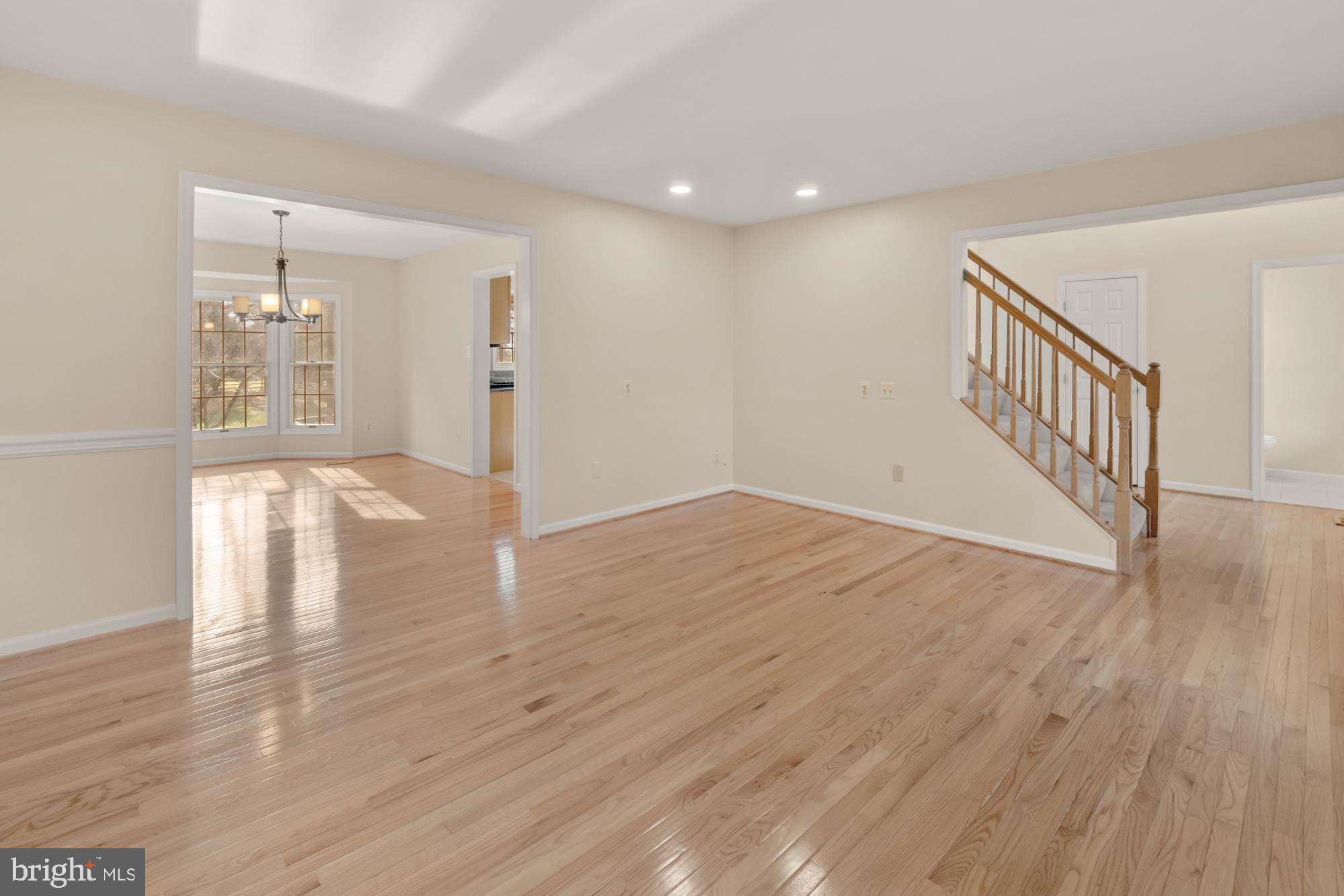 16908 Hoskinson Road Poolesville, MD 20837 - Photo 23 of 72 a view of empty room with wooden floor