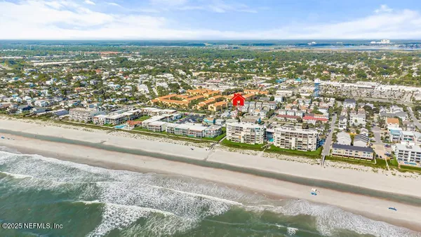a view of outdoor space with ocean view