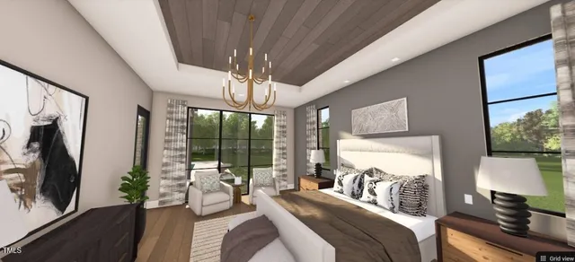 a view of a patio with chairs and a table