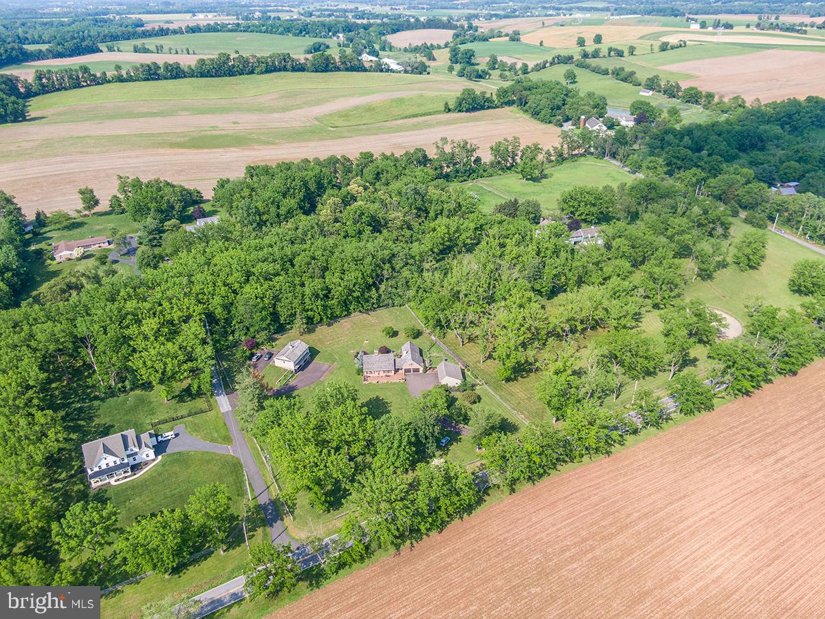1621 Limekiln Road Oley, PA 19547 - Photo 37 of 75 a view of a garden with a lake view