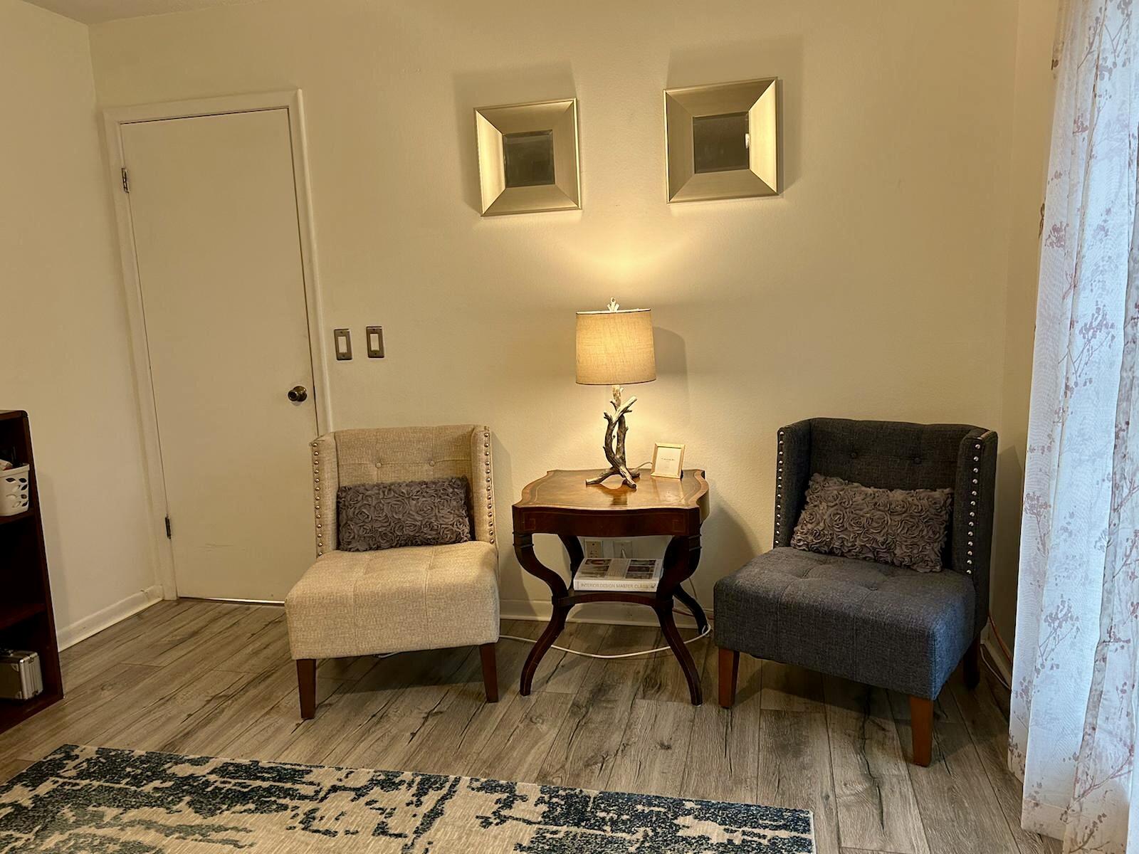 Undisclosed Address Delray Beach, FL 33445 - Photo 13 of 23 a living room with furniture and a wooden floor