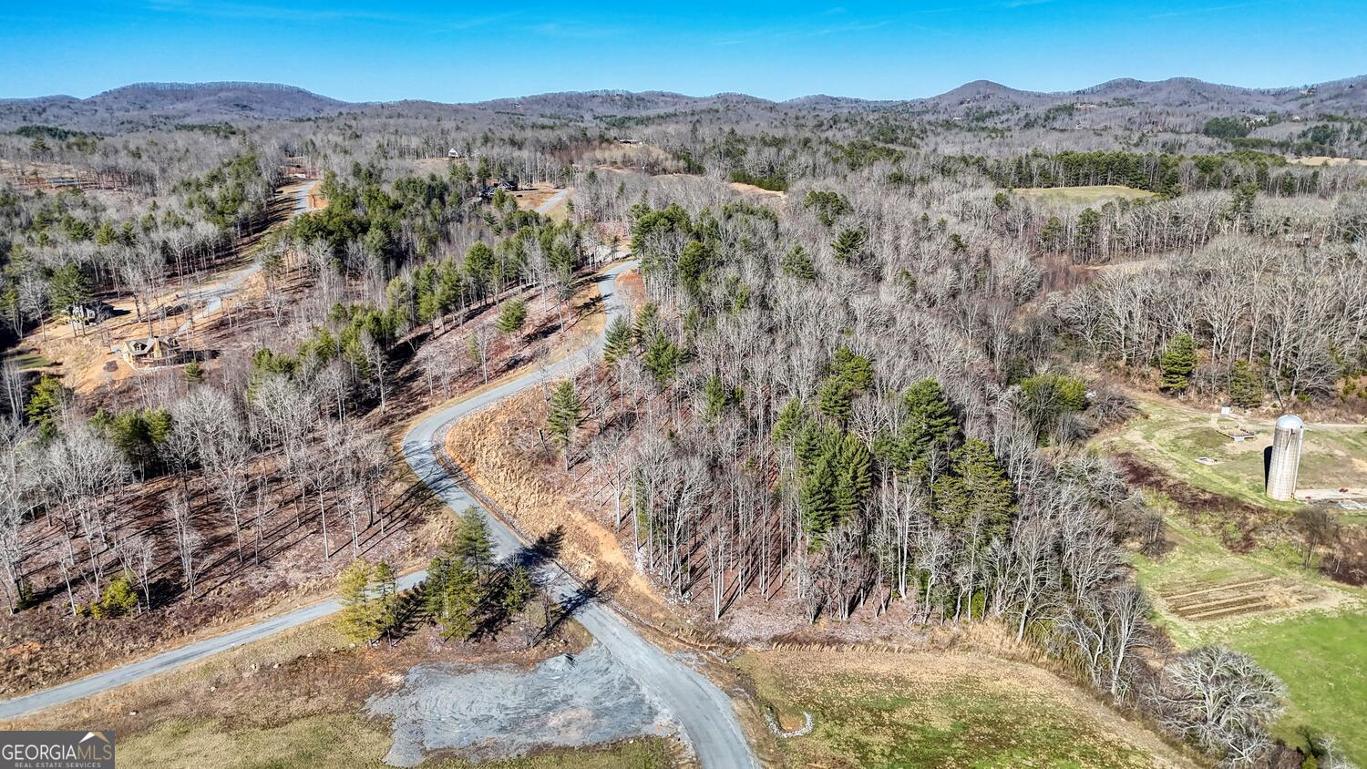 Lot 2 Ridge Drive Morganton, GA 30560 - Photo 6 of 24 a view of a forest with mountains in the background