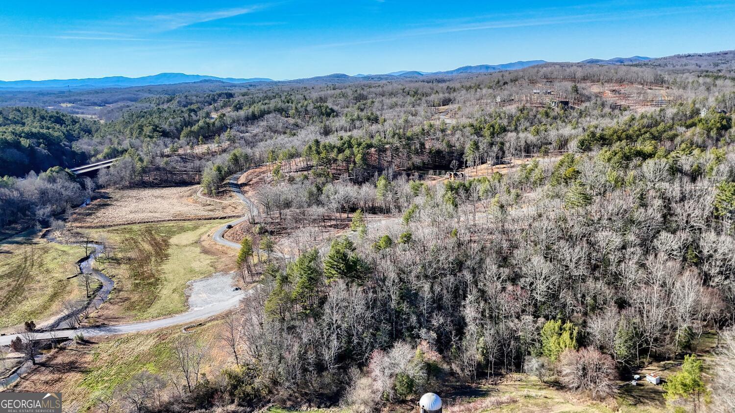 Lot 2 Ridge Drive Morganton, GA 30560 - Photo 9 of 24 an aerial view of residential houses with outdoor space and trees