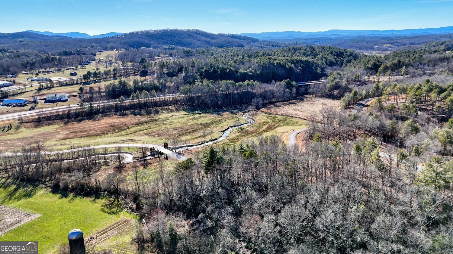 Lot 2 Ridge Drive Morganton, GA 30560 - Photo 10 of 24 a view of a lake in middle of the town