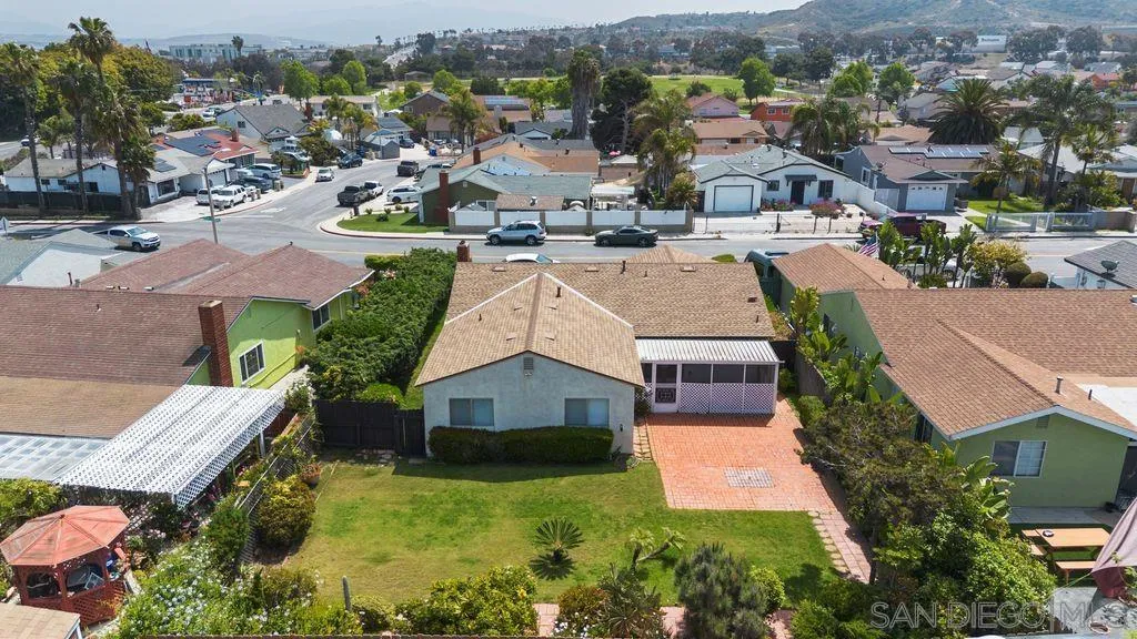 750 Kostner Drive San Diego, CA 92154 - Photo 30 of 34 an aerial view of residential houses with outdoor space