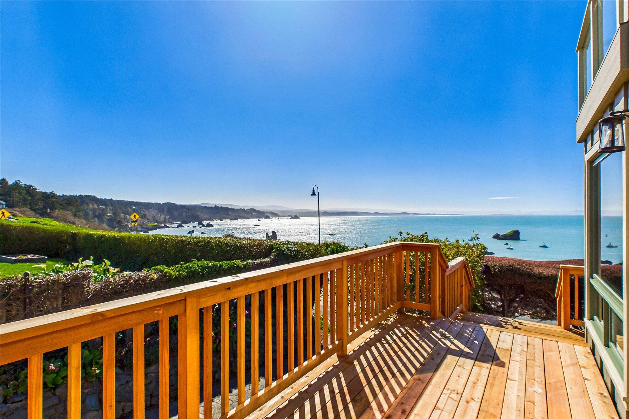 730 Edwards Street Trinidad, CA 95570 - Photo 17 of 73 Looking to the west over Trinidad State Beach and Flatiron Rock