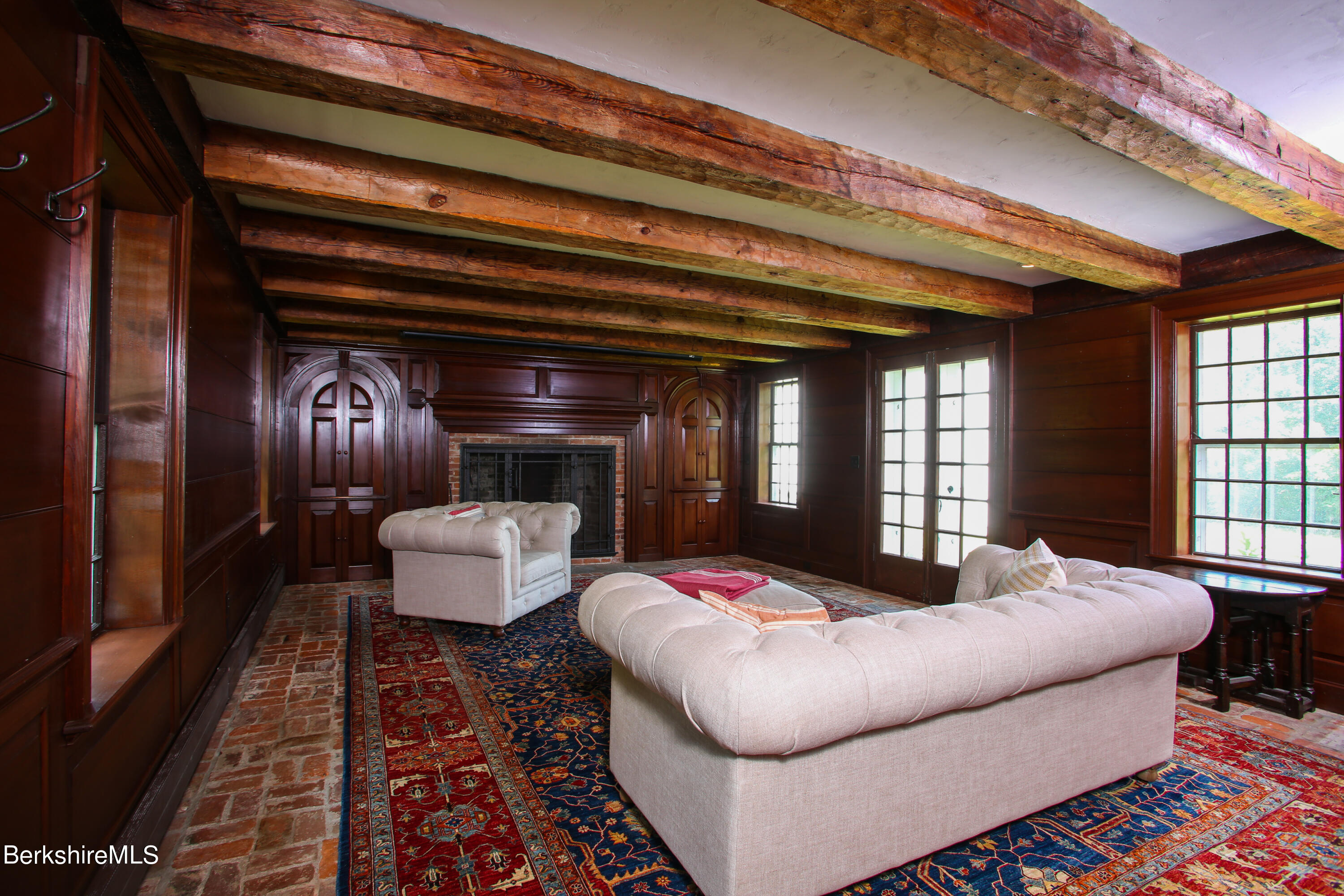 369 Bullitt Road Ashfield, MA 01330 - Photo 36 of 50 a living room with furniture and windows