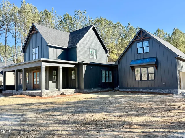 a view of a house with a swimming pool