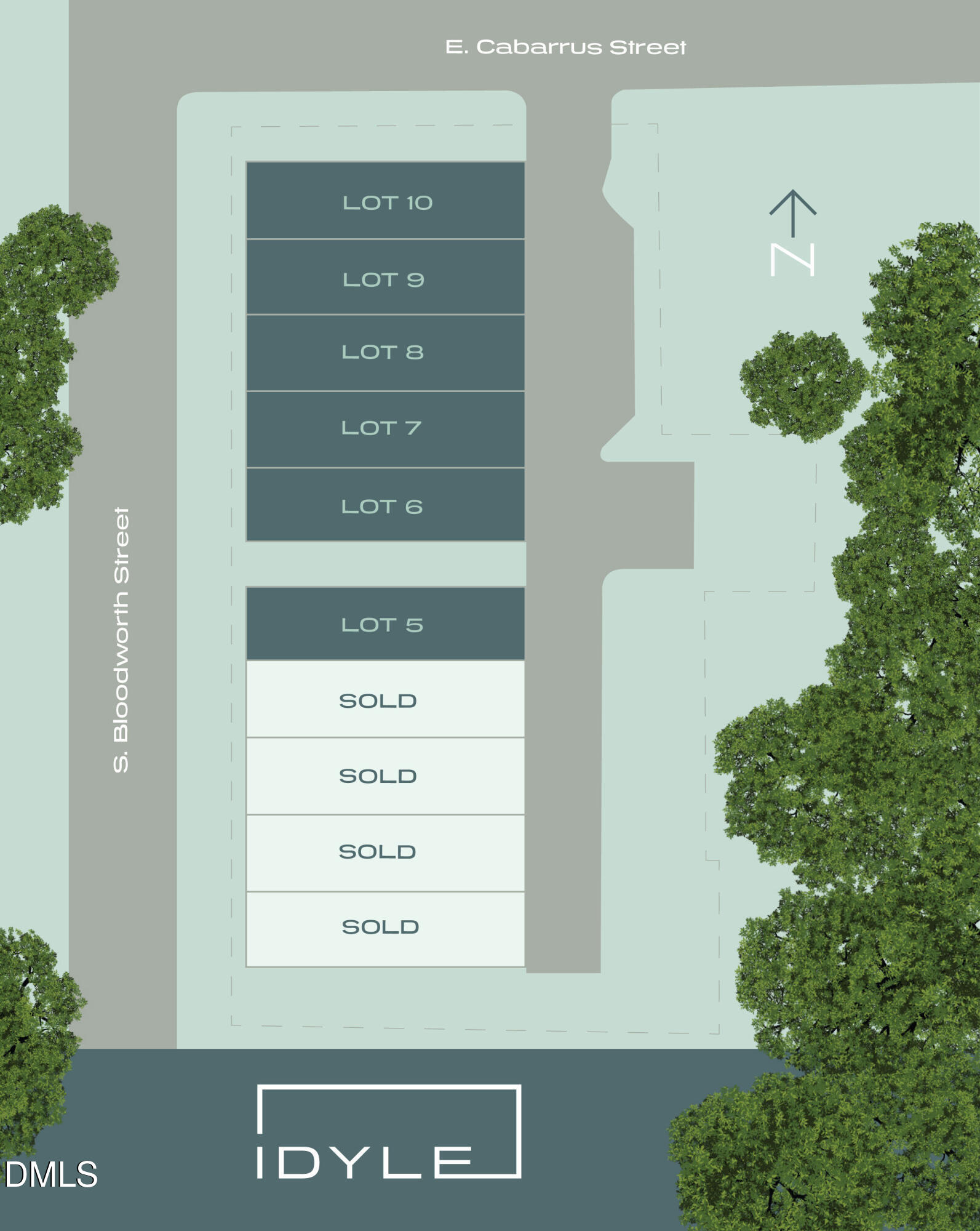 501 South Bloodworth Street, Unit 103 Raleigh, NC 27601 - Photo 47 of 56 Idyle_Site_Map_Final_GOOD_4 14 26
