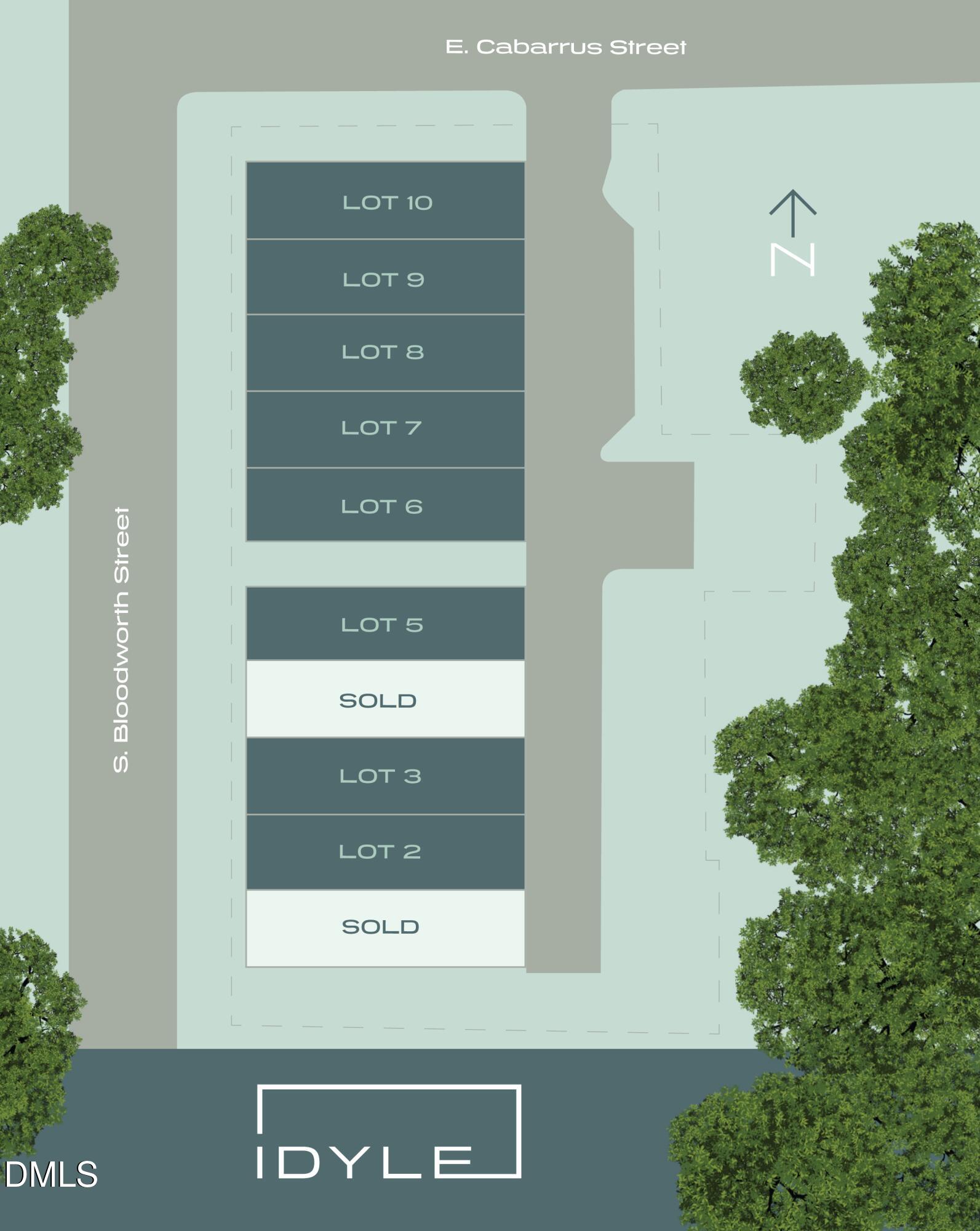 501 South Bloodworth Street, Unit 103 Raleigh, NC 27601 - Photo 47 of 56 Idyle_Site_Map_Final_GOOD_10 6 25