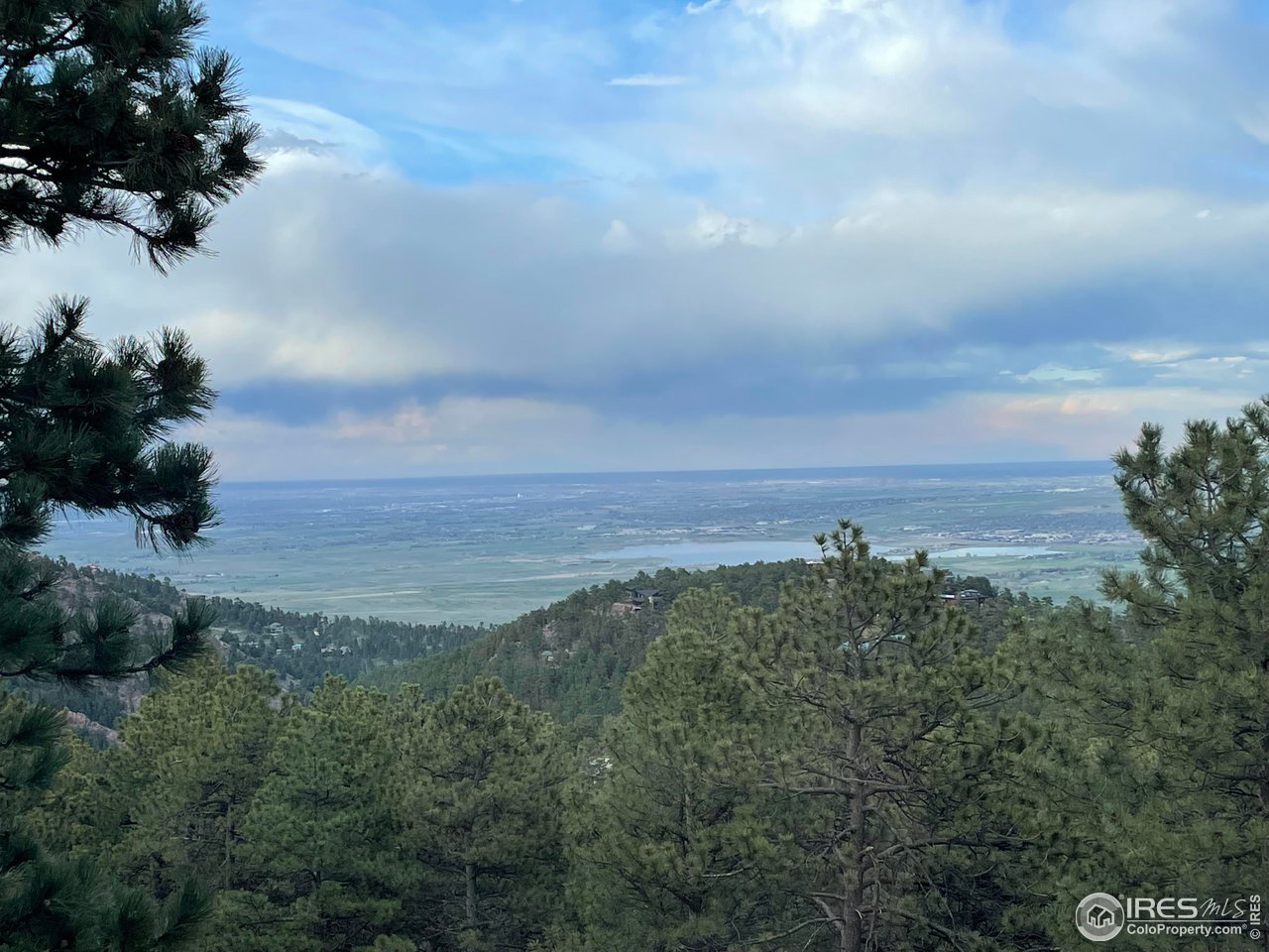 159 Alpine Way Boulder, CO 80304 - Photo 31 of 40 View from the top floor bedroom window