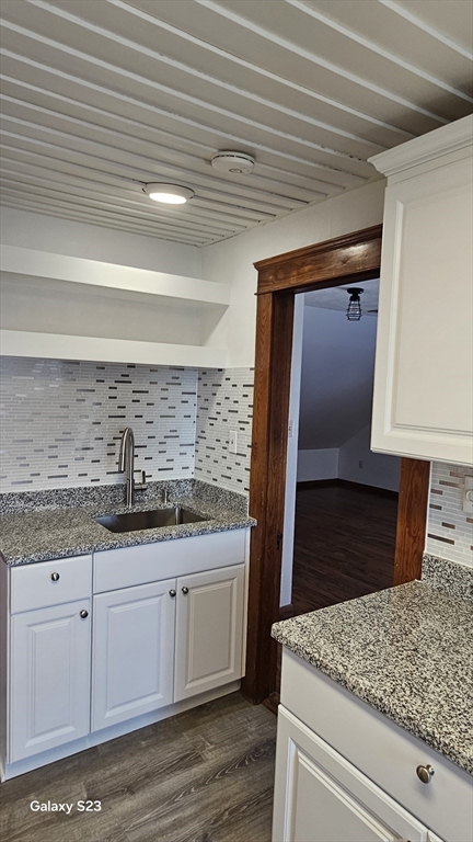 17 Cleveland Avenue, Unit 3 Worcester, MA 01603 - Photo 15 of 25 a kitchen with a sink and cabinets