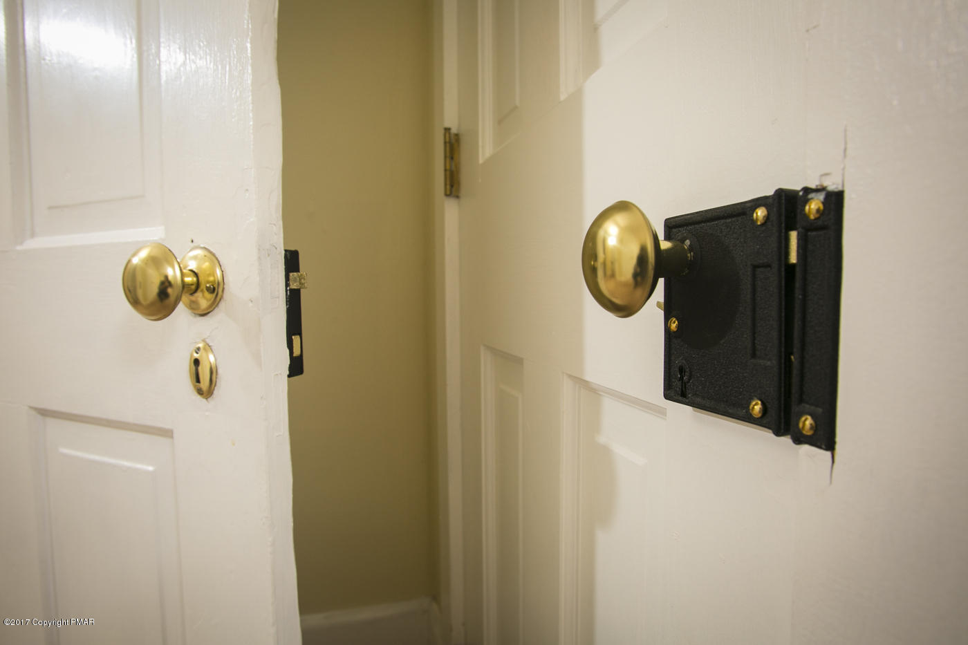 429 Upper Swiftwater Road Cresco, PA 18326 - Photo 32 of 50 a close view of door lock