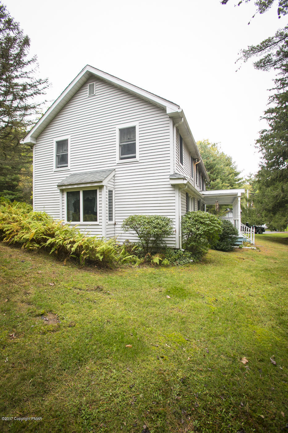 429 Upper Swiftwater Road Cresco, PA 18326 - Photo 41 of 50 a view of a house with a yard