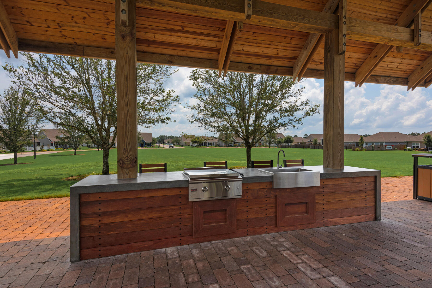 38 Camellia Court Freeport, FL 32439 - Photo 85 of 91 a view of outdoor space with furniture and garden