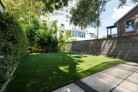 a view of outdoor space and front view of a house