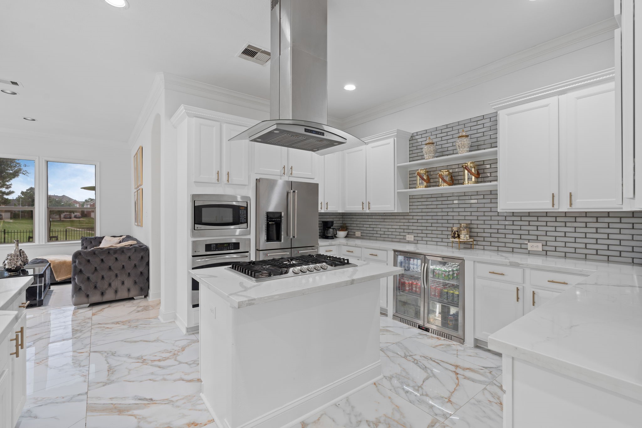 20410 Trumbull Ridge Cypress, TX 77433 - Photo 19 of 50 upgraded kitchen wine fridge included