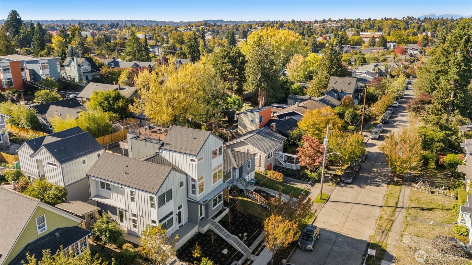 4853 South Findlay Street Seattle, WA 98118 - Photo 28 of 32 an aerial view of multiple house