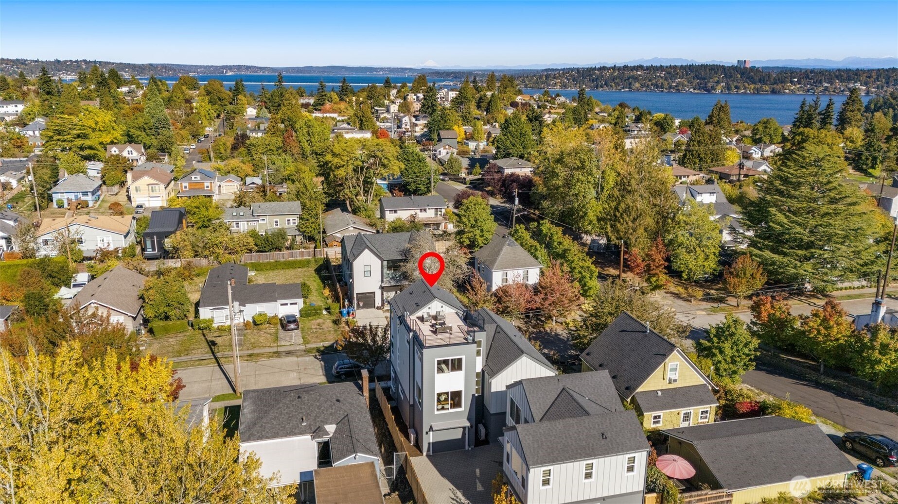 4853 South Findlay Street Seattle, WA 98118 - Photo 31 of 32 an aerial view of multiple house