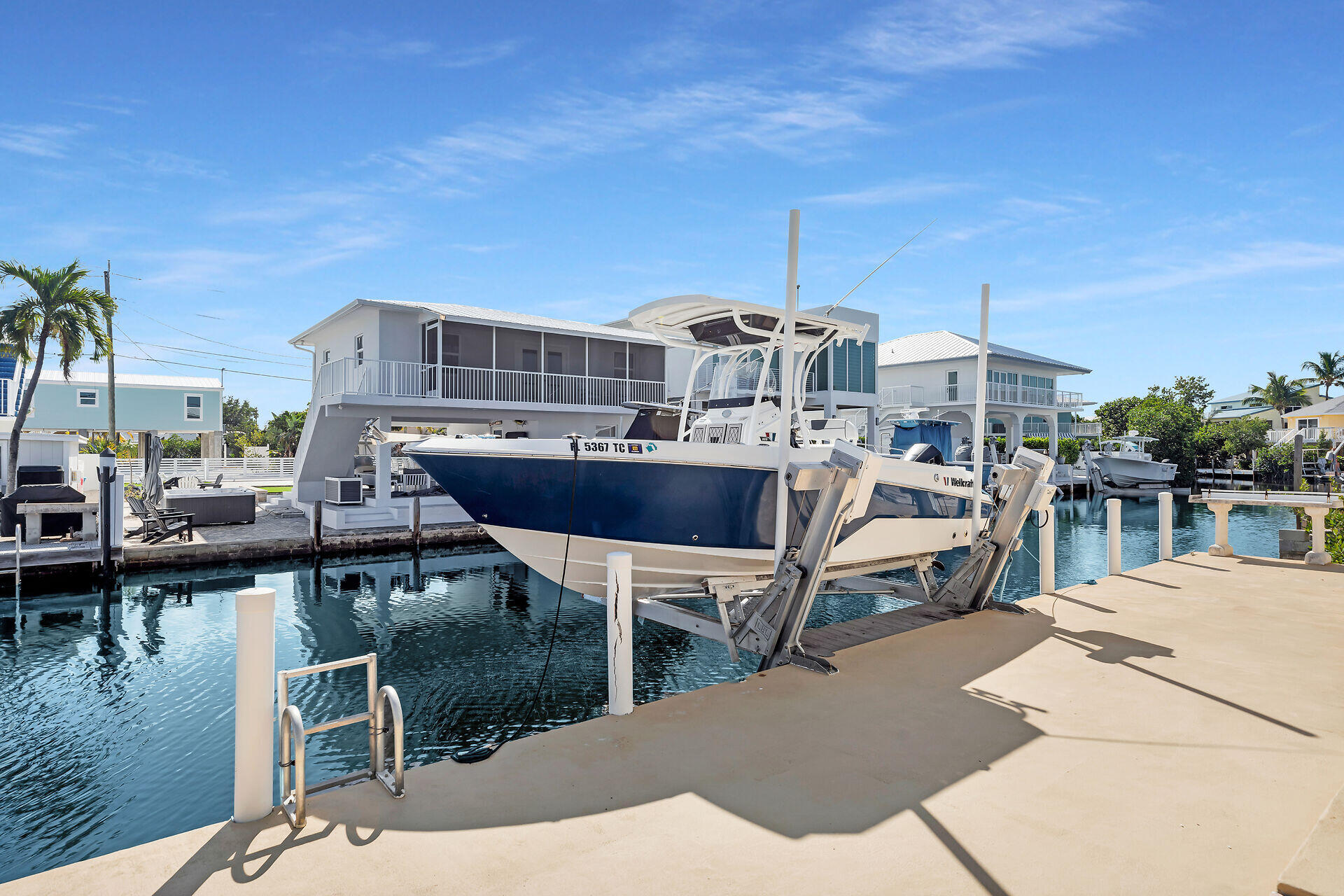 119 Primrose Lane Long Key, FL 33001 - Photo 10 of 43 Boat Lift