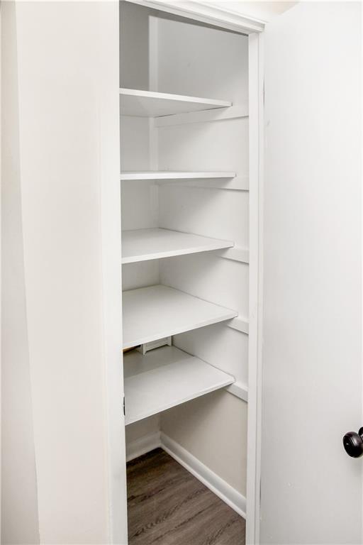 3530 Turner Heights Drive Decatur, GA 30032 - Photo 21 of 22 a view of walk in closet with empty racks
