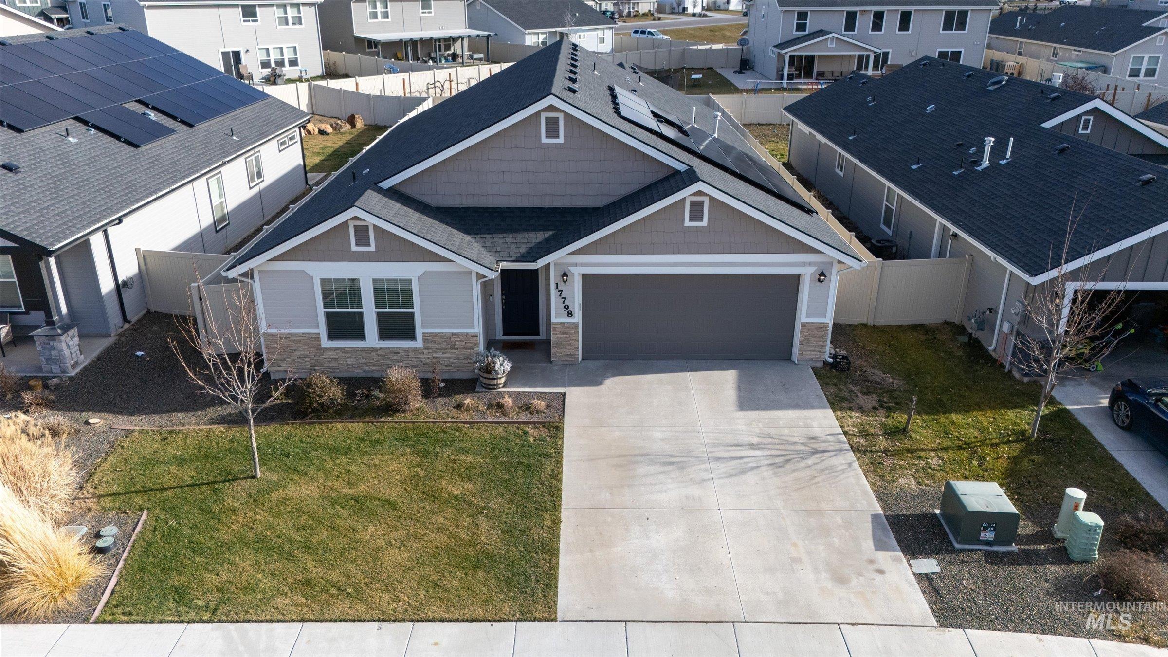 17798 Goose Ridge Avenue Nampa, ID 83687 - Photo 3 of 30 Aerial view of residential area