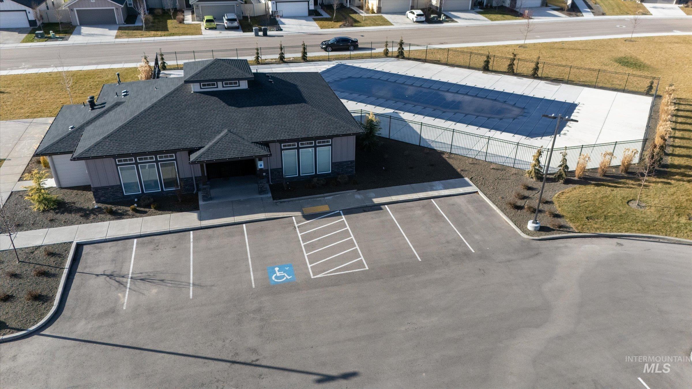 17798 Goose Ridge Avenue Nampa, ID 83687 - Photo 31 of 31 Aerial view of gym, clubhouse, and pool.
