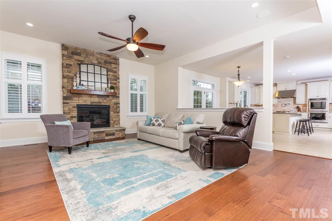 4600 Fielding Drive Raleigh, NC 27606 - Photo 11 of 25 a living room with furniture fireplace and window