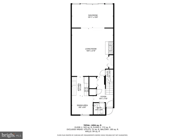 a view of a garden with an outdoor space