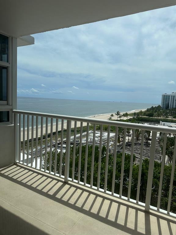 1370 South Ocean Boulevard, Unit 902 Pompano Beach, FL 33062 - Photo 19 of 21 a view of a balcony