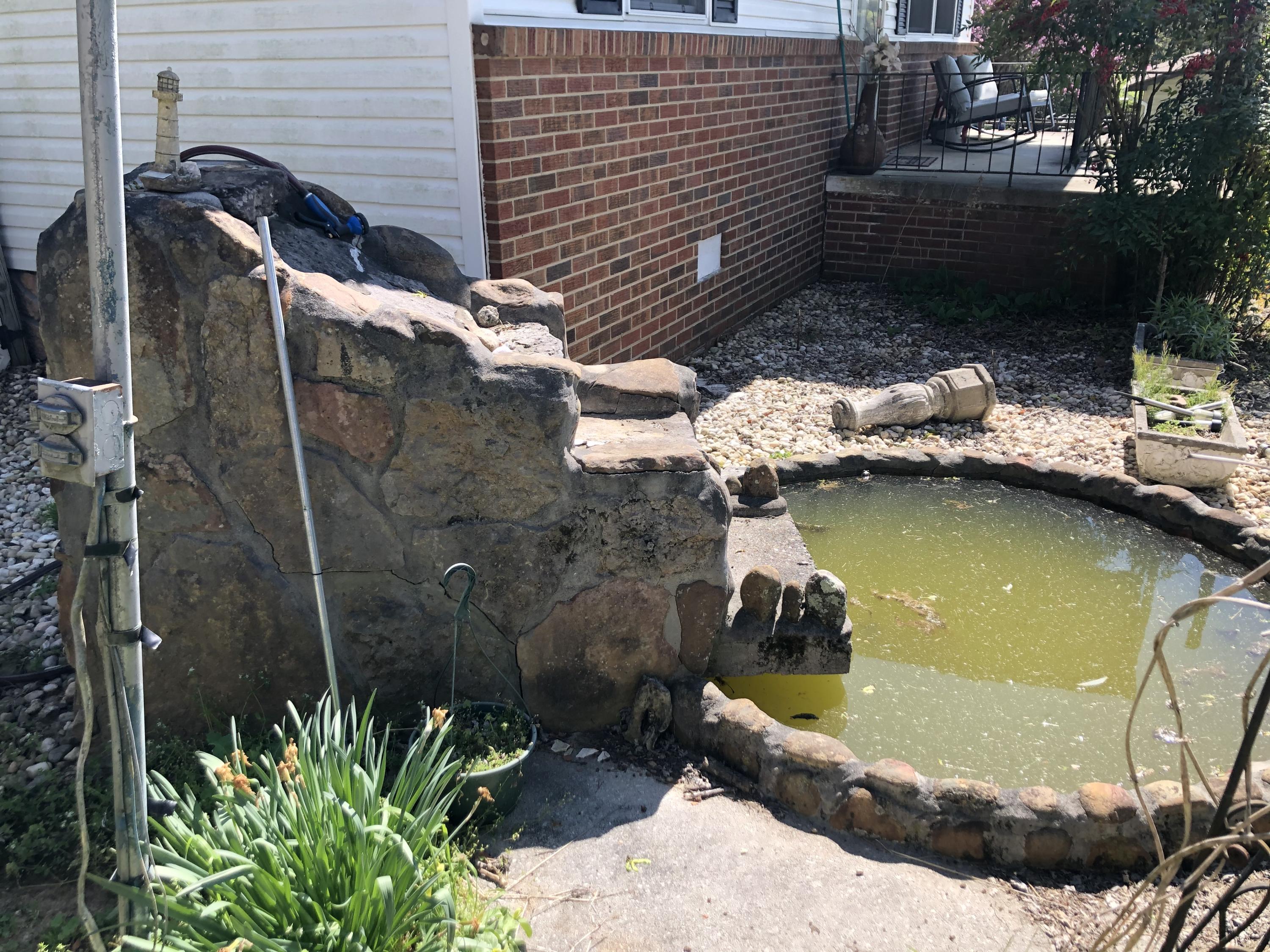 5201 Hickory Valley Road Heiskell, TN 37754 - Photo 23 of 32 Small Waterfall and Pond