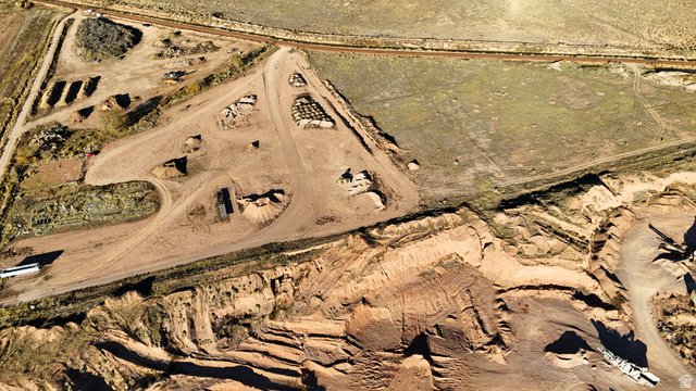 2600 Sevier Valley Canal Road Richfield, UT 84701 - Photo 15 of 63 Aerial view of property's location with rural landscape