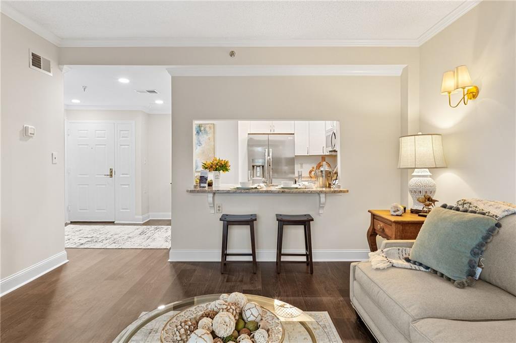 1800 Clairmont Lake Decatur, GA 30033 - Photo 17 of 31 a living room with furniture and a table