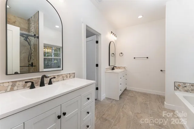 a view of a lake with a mountain in the background