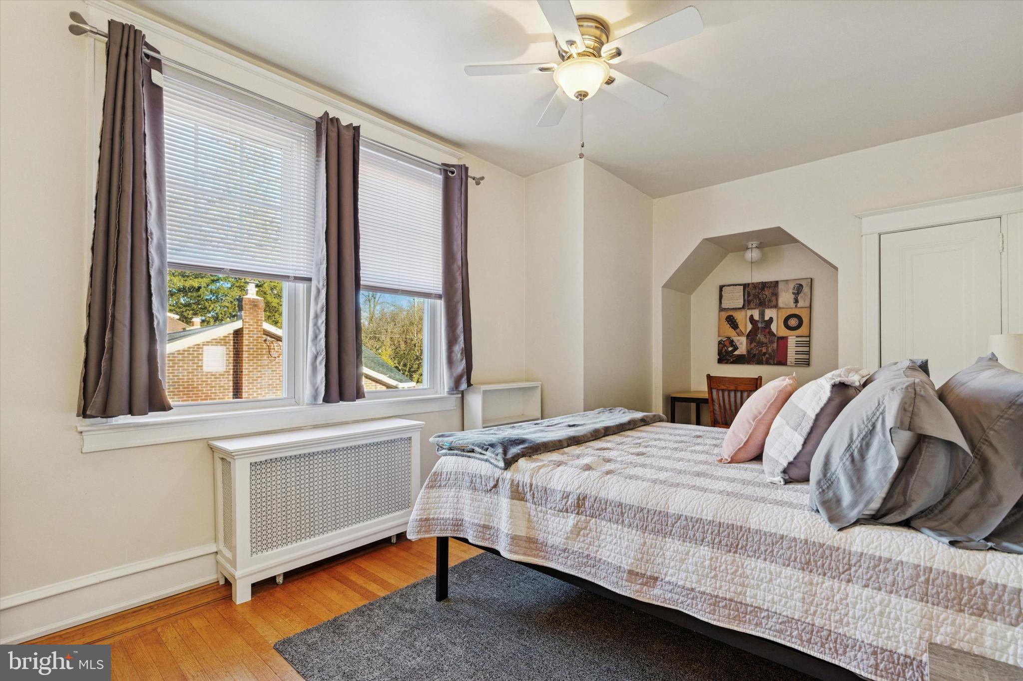 6329 East Valley Green Road Flourtown, PA 19031 - Photo 15 of 23 a bedroom with a bed and a window